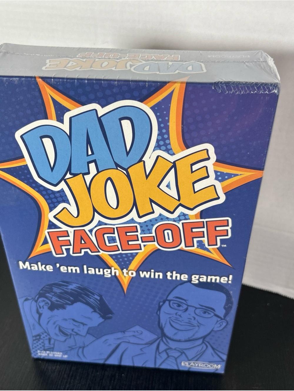 Dad Joke Face-Off Party Game - Blue by Playroom